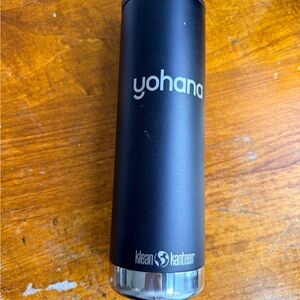Yohana x Klean Kanteen Black Stainless Steel Tumbler 20 oz